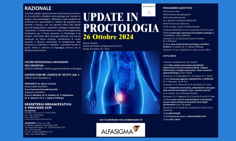 UPDATE IN PROCTOLOGIA 
